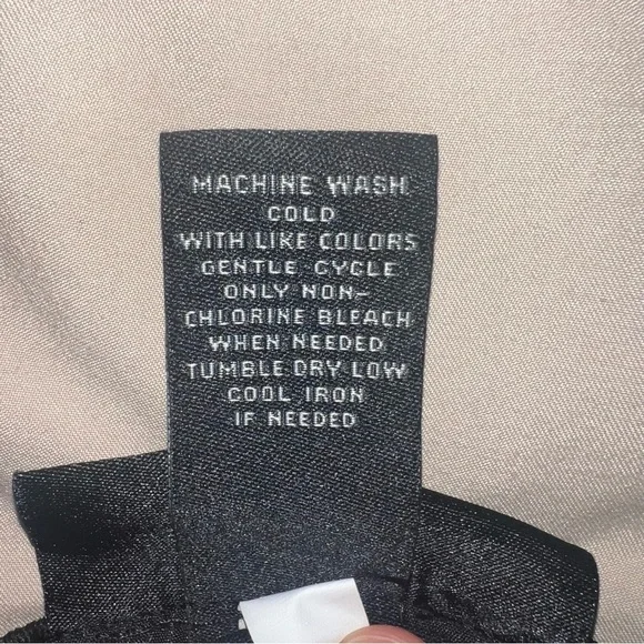 Lane Bryant Allie Straight Trouser Pant Women 16R Black Flat Front High Rise NEW - Picture 6 of 6